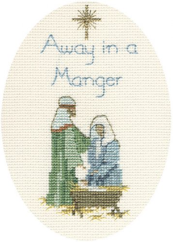 dwcdx21 Away In A Manger  9x13,3cm