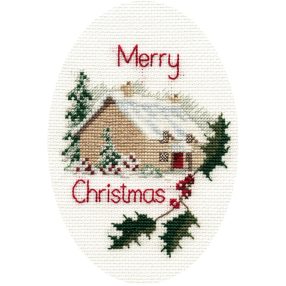dwcdx26  Christmas Cottage  9x13,3cm