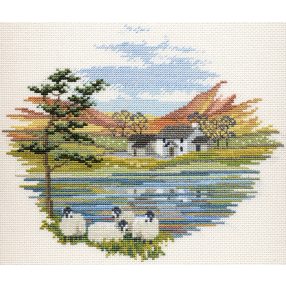 dwcon08 Lakeside Farm 20x17cm