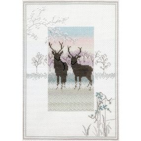 dwmm05  Frosty Deer 25x17,2cm