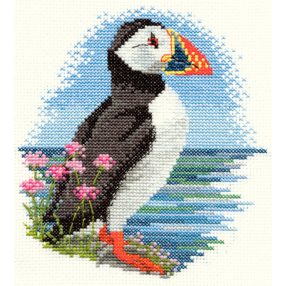 dwpn03  Puffin 15,5x14cm
