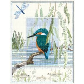 dwwil01  Kingfisher 26,9x34,2cm