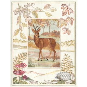 dwwil02  Deer 26,9x34,2cm