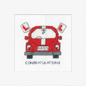 hc-1773a Card - Driving Test 14,5x14,5 cm