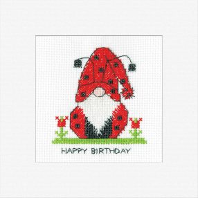 hc-1775a Birthday Ladybird Card 14,5x14,5 cm