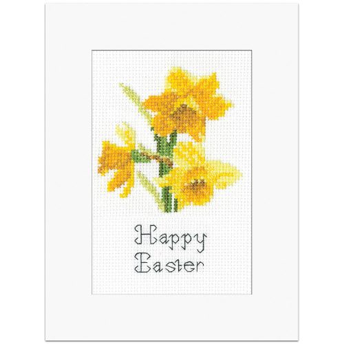hc-1958a Daffodils Card by John Clayton 20x15 cm