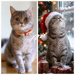 Karácsonyi vászonkép kedvencedről