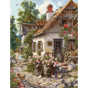 lp075 Nagyi háza 28,7x37,3 cm