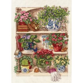 lts085 Flower Shelf 24,3x33,2 cm