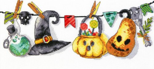 m-447 Halloween 30x14 cm