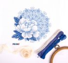 pc-1957 Wonderful flower 20,5x21,5 cm