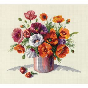 pc-7157 Morning poppies 29x27 cm