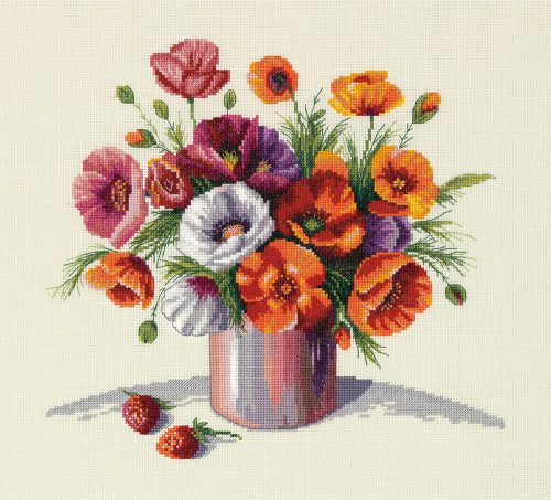 pc-7157 Morning poppies 29x27 cm