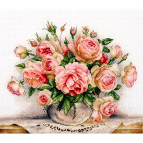 pc-7294 Rose bouquet 27x23 cm