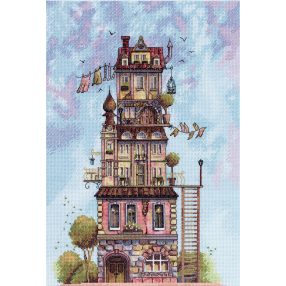 pgm-7461 Wind blows in attic 25x38 cm