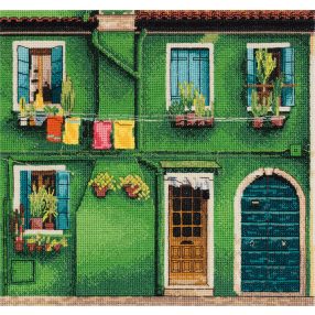 pgm-7470 Streets of Burano 22,5x19,5 cm