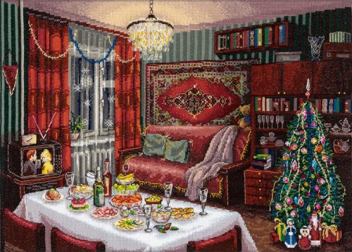 pgm-7480 Újévi nosztalgia 40x27.5 cm