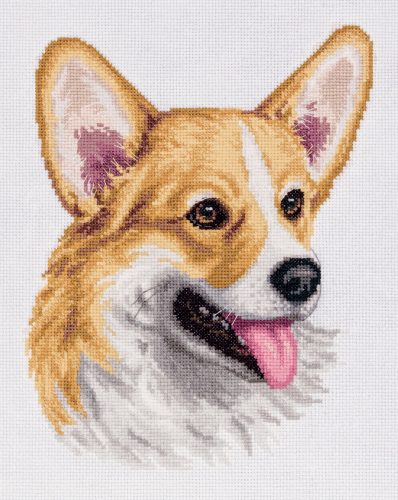 pj-7098 Welsh Corgi 20x25 cm