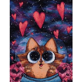 pks-7453 Cosmic love 17,5x23,5 cm