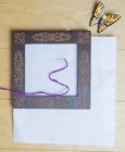 pm-007 Embroidery hoop with magnets 15x15 cm