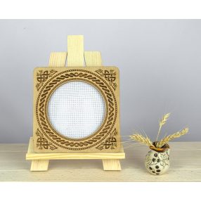 pm-009-15-15 Mágneses fa képkeret 15x15 cm