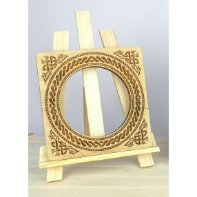 pm-009-21-21 Mágneses fa képkeret 21x21 cm