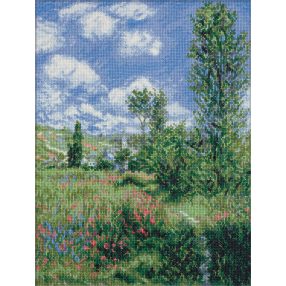 pmet-7359 View of Vétheuil 22x5x29,5 cm