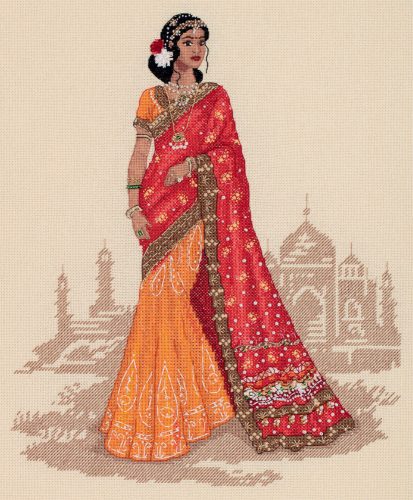 pnm-7245 A világ női - India 28,5x34 cm