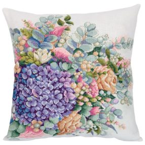 ppd-7303 Pillow. Hydrangea 40x40 cm