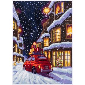 ppr-7497 Christmas Street 22,5x30 cm