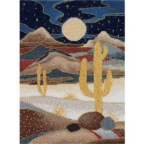 pps-7437 Desert landscape 18,5x26 cm