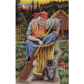 pvs-0801 Baba Yaga 24,5x35 cm