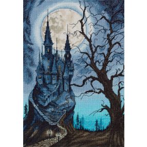 pzu-7323 Grim castle 23x33 cm
