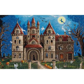 pzu-7490 Haunted Castle 45x30 cm